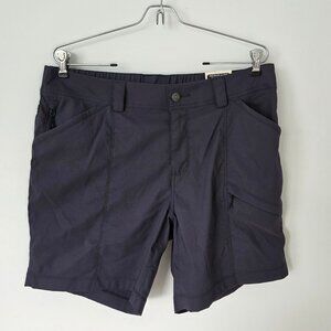 NWT Duluth Trading Shorts Dry on the Fly 7" Cargo UPF Women 14 Hike-RESORT SALE
